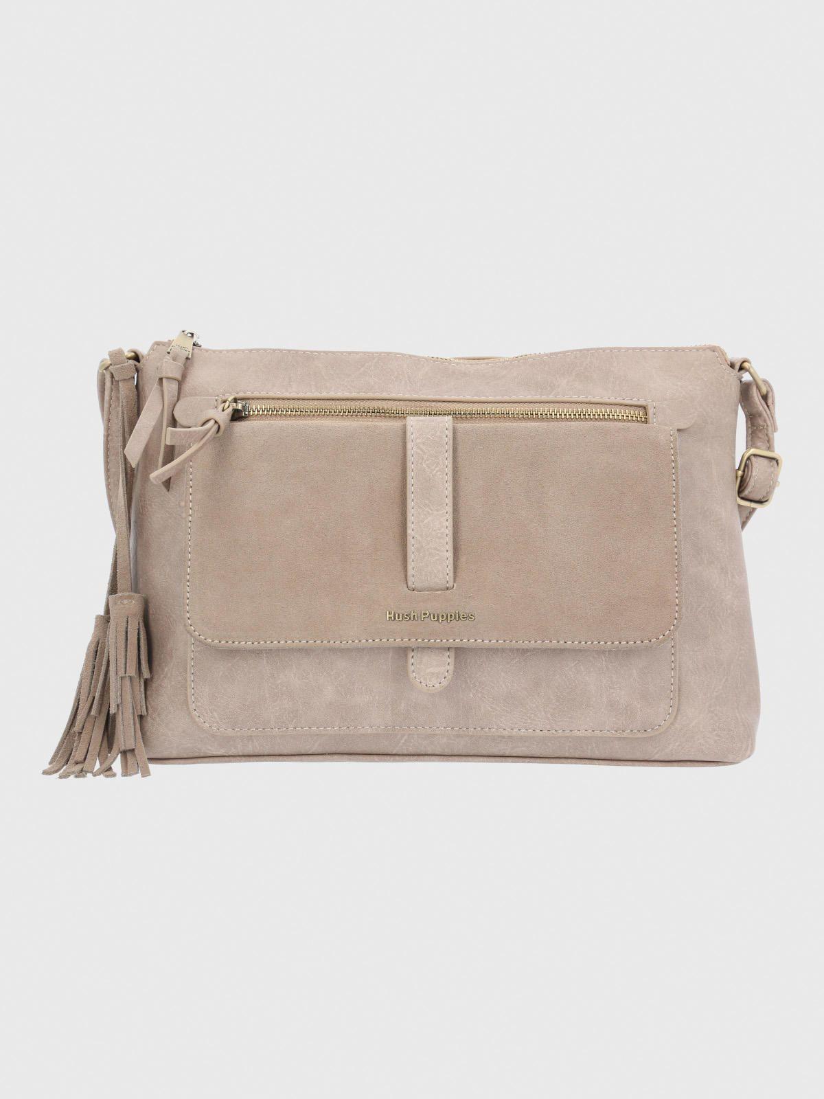 Cartera Ecocuero Mujer Lennon Bag Café-0
