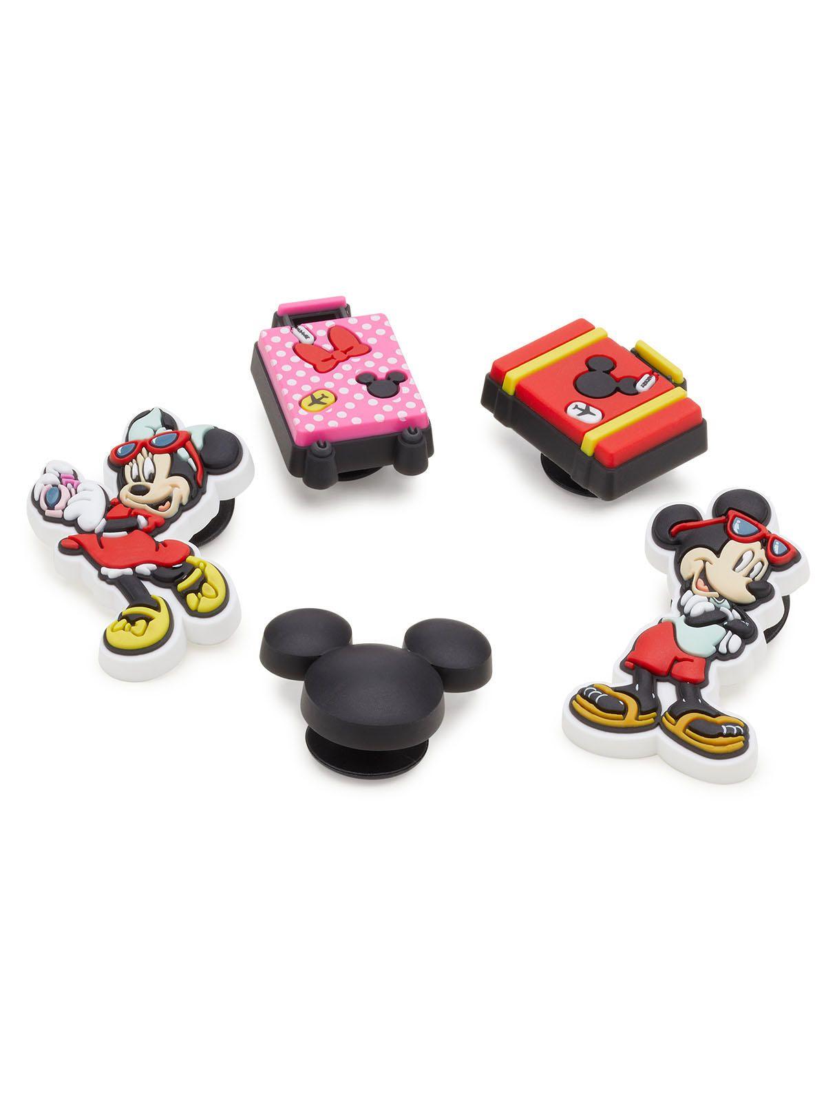 Jibbitz Mickey de Vacaciones Pack 5 Blanco-2
