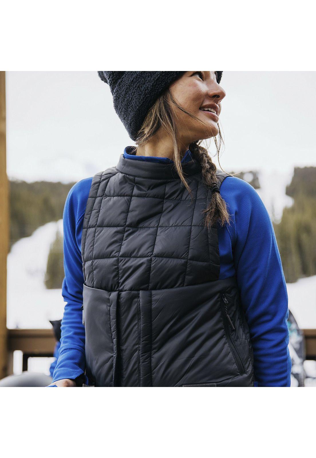 Vest Mujer Carbonate Insulated Negro-1
