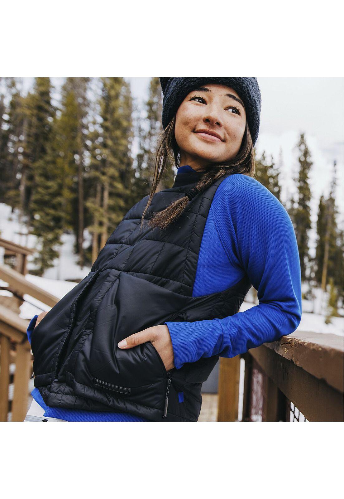 Vest Mujer Carbonate Insulated Negro-4