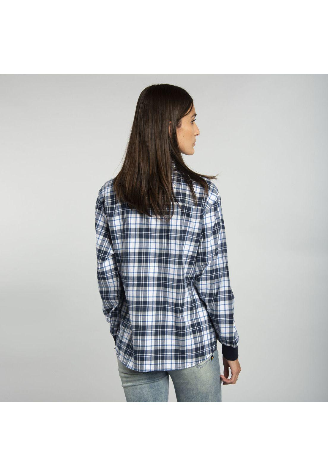 Blusa Mujer Foundation L/S Plaid Pocket Multi-2