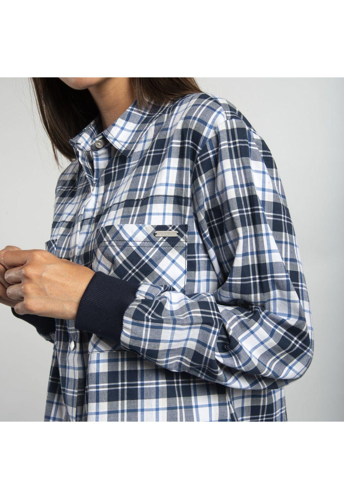 Blusa Mujer Foundation L/S Plaid Pocket Multi-4
