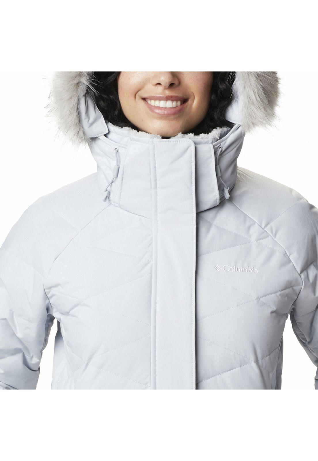 Parka Mujer Lay D Down Ii Jacket Gris-5