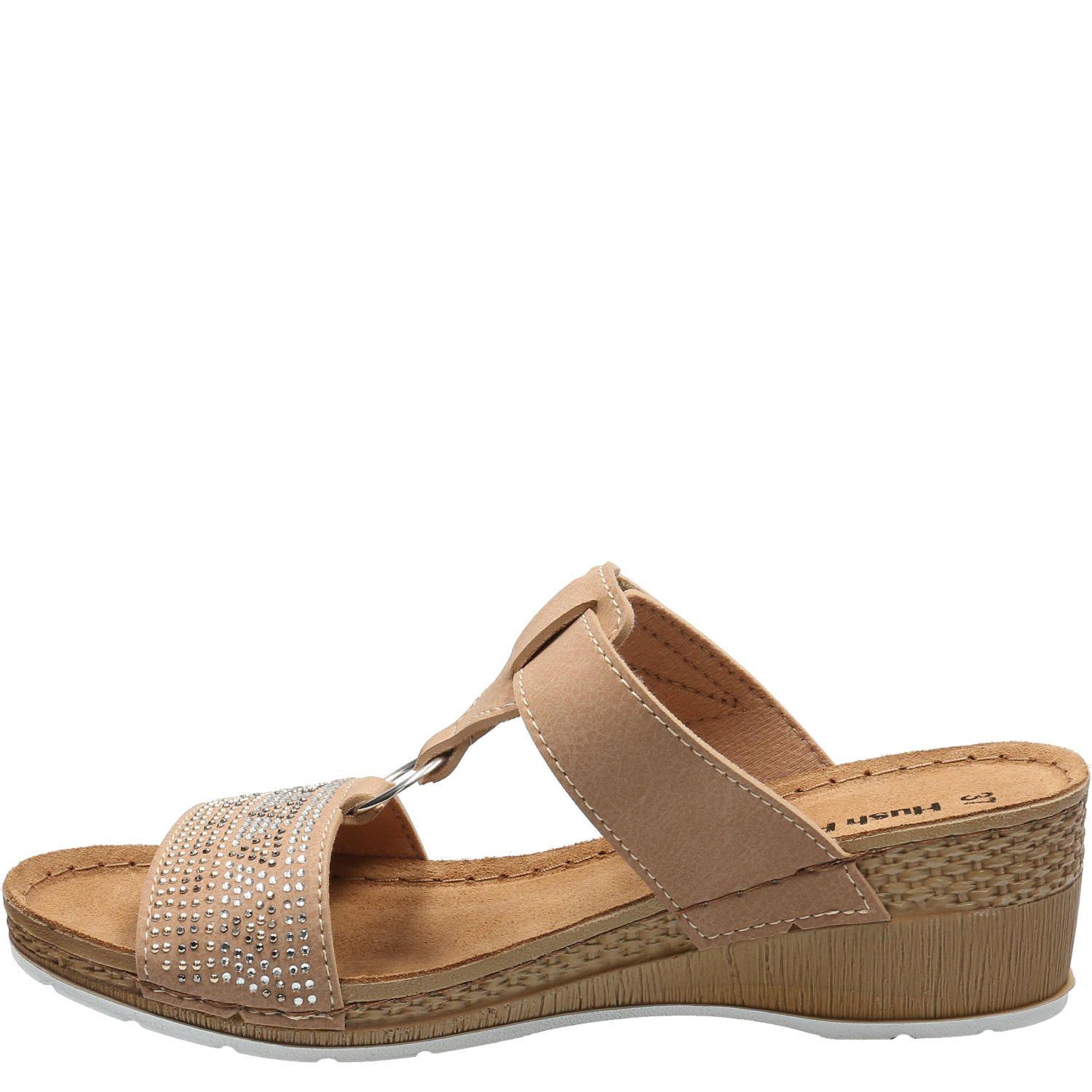 Sandalia Mujer Bax Beige-4