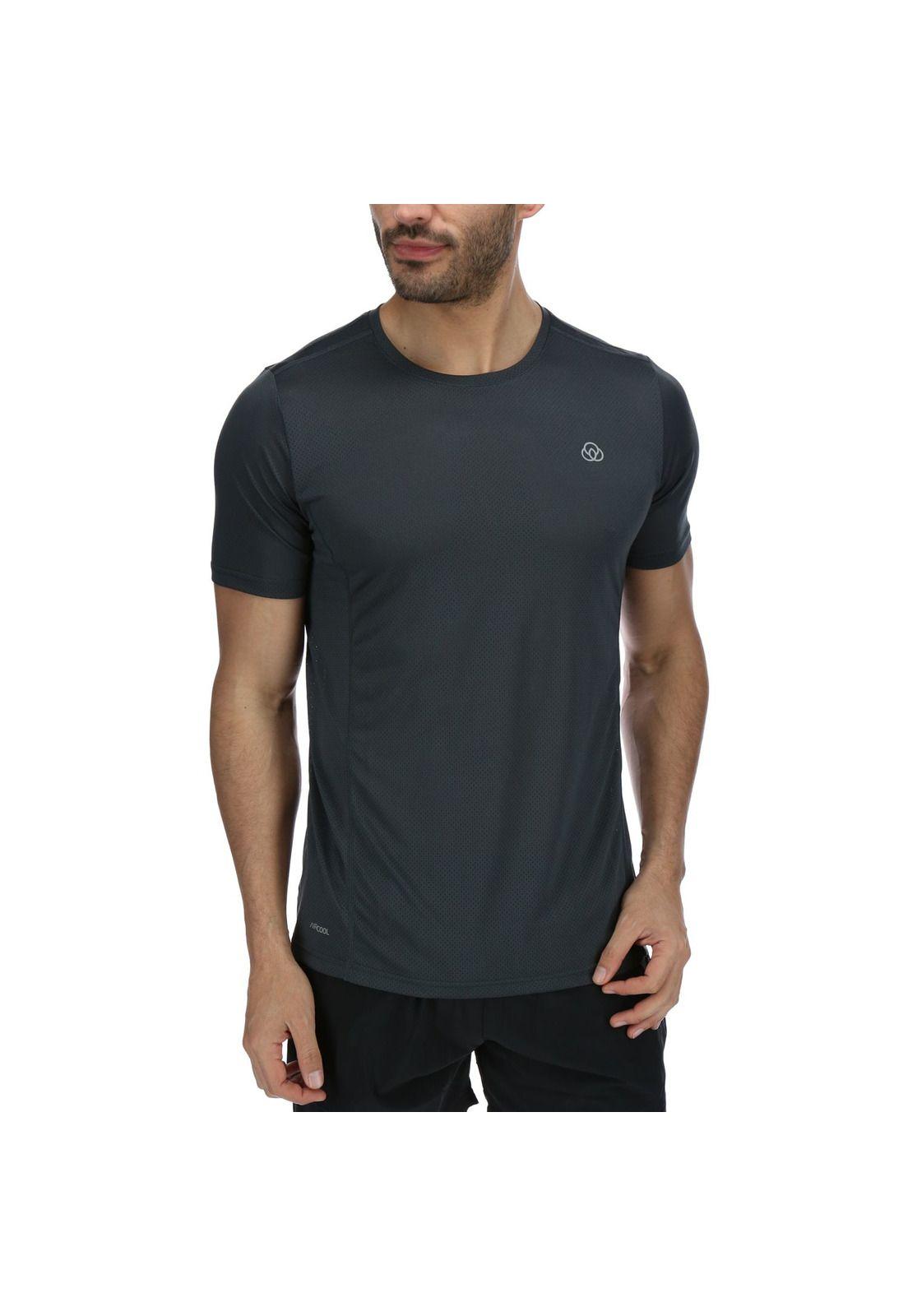 Polera M/C T-Shirt Cage Gris-0