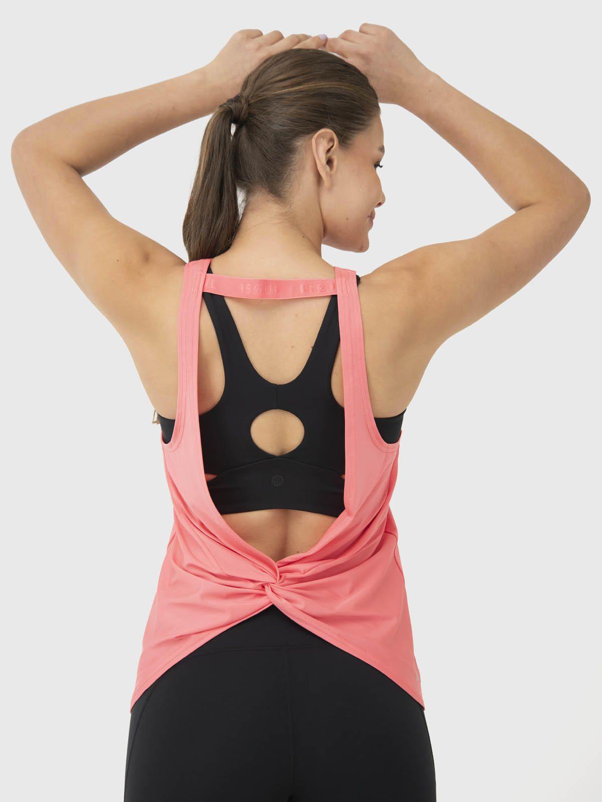 Polera Mujer Tank Cloe Coral-3