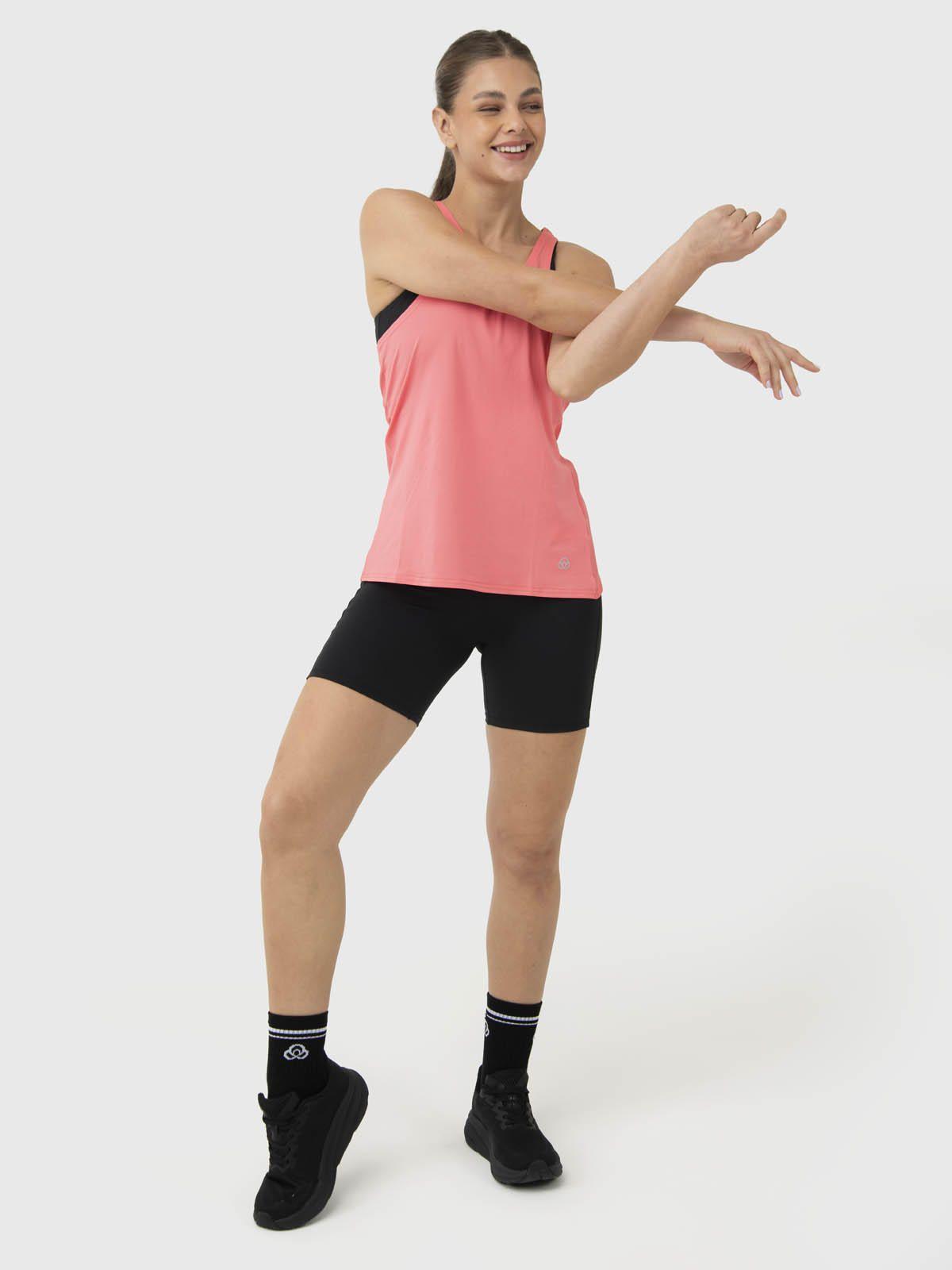 Polera Mujer Tank Cloe Coral-4