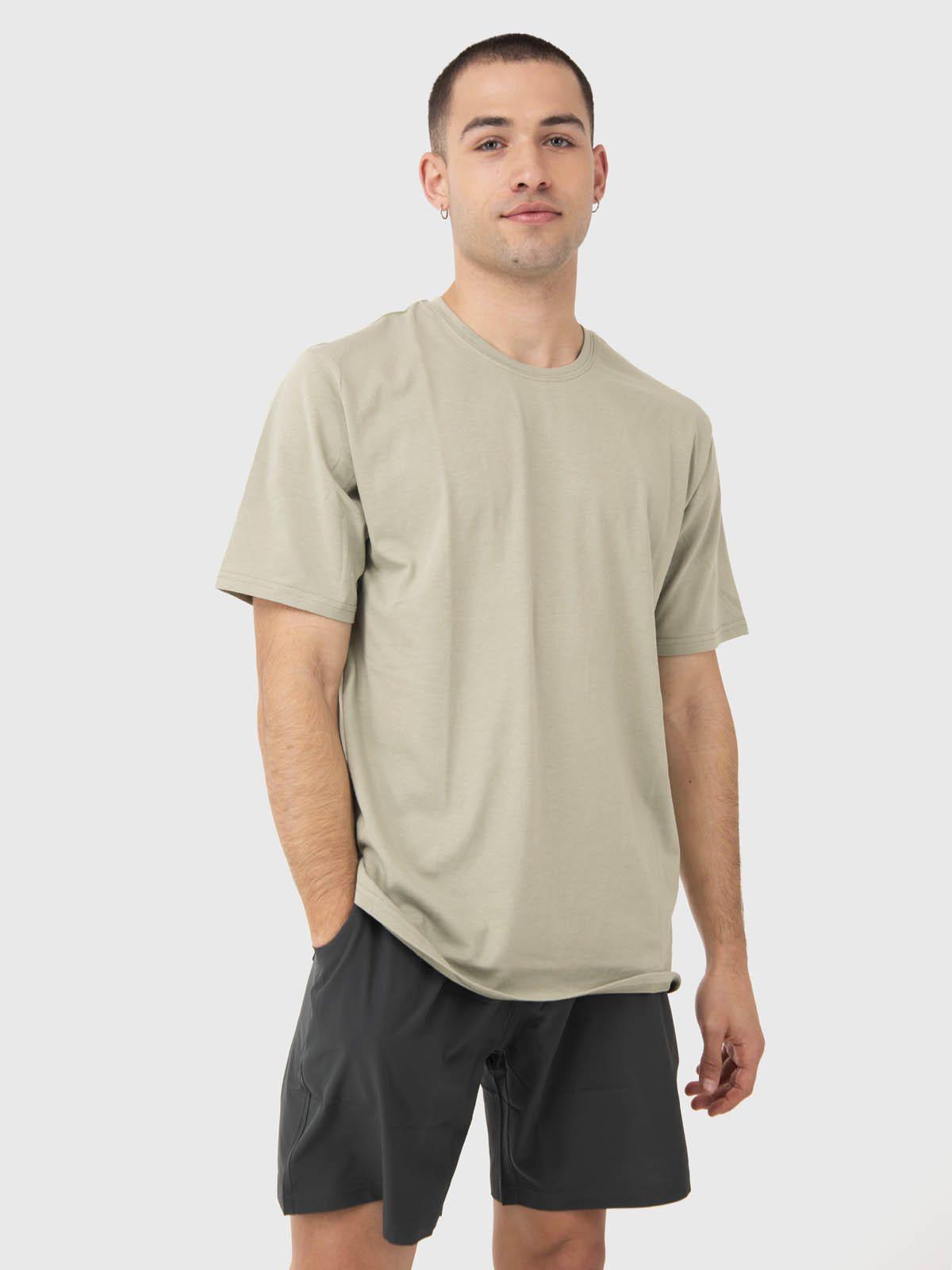 Polera Hombre Printed T-Shirt Verde Claro-0