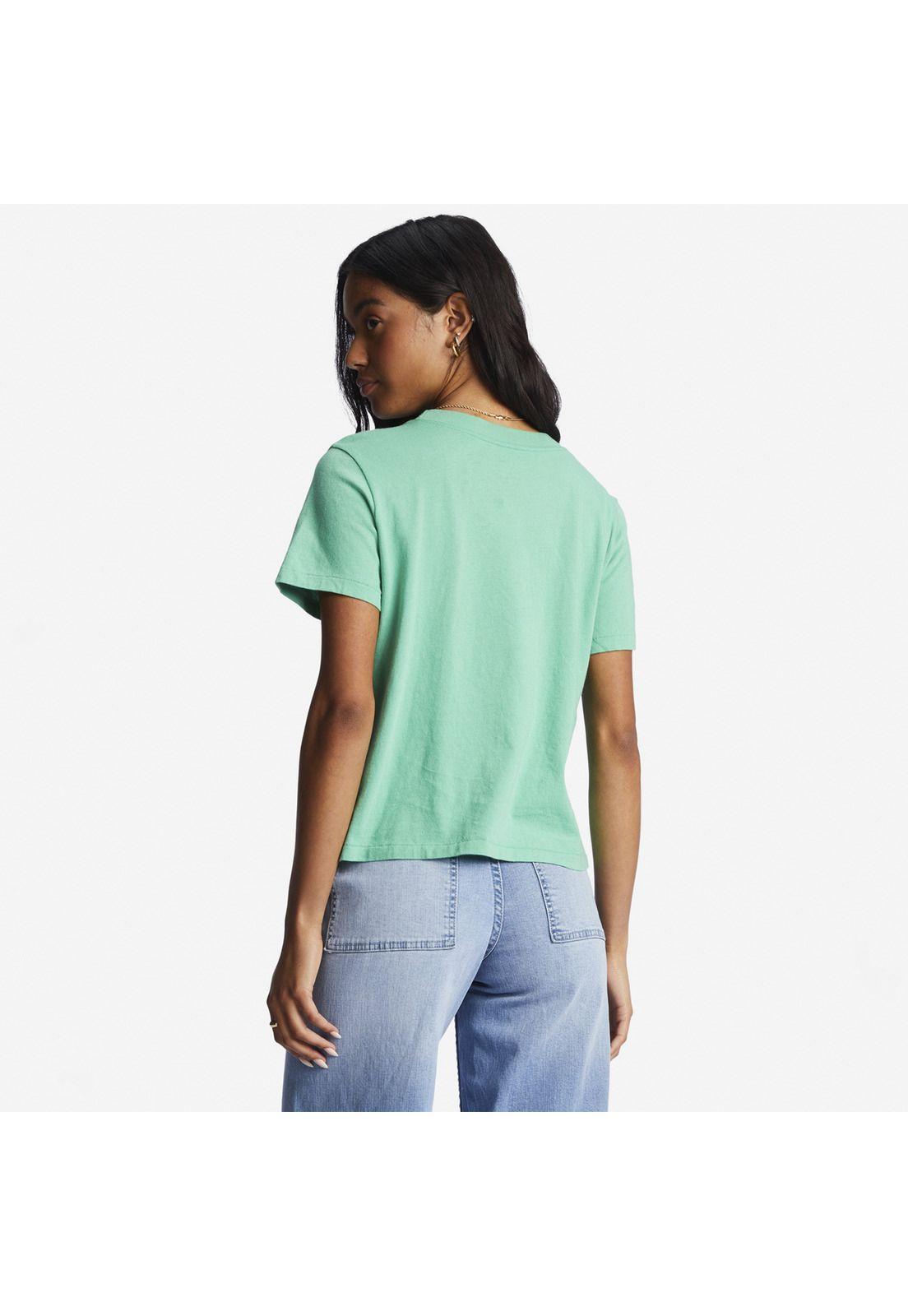Polera M/C Mujer Choppy Waters J Verde-3
