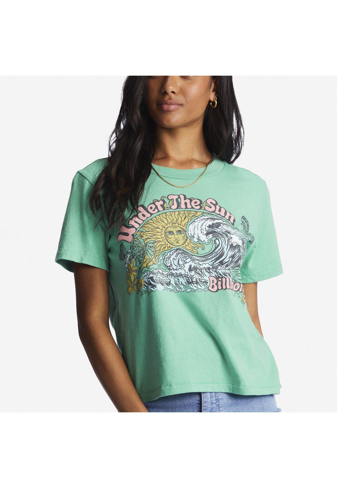 Polera M/C Mujer Choppy Waters J Verde-4