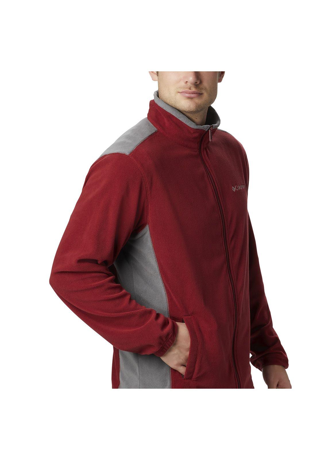 Polar Klamath Range Full Zip Burdeo Hombre-2