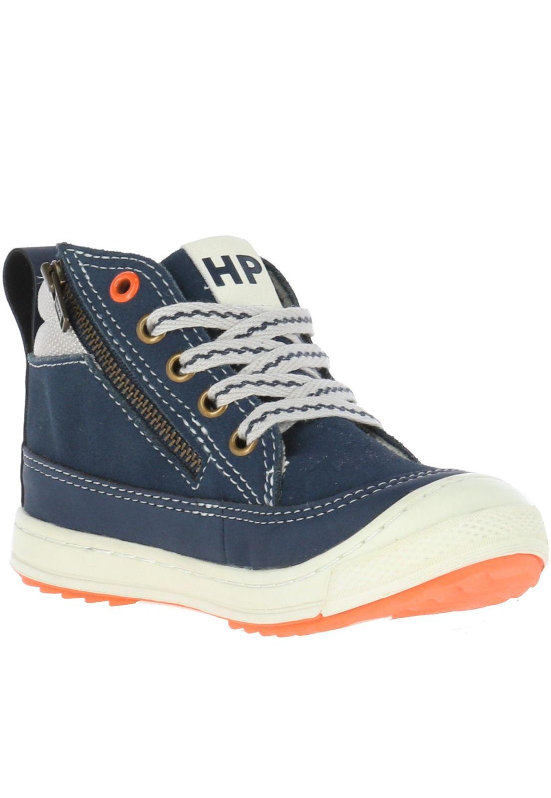 Zapatilla Cuero Rodas Azul-1