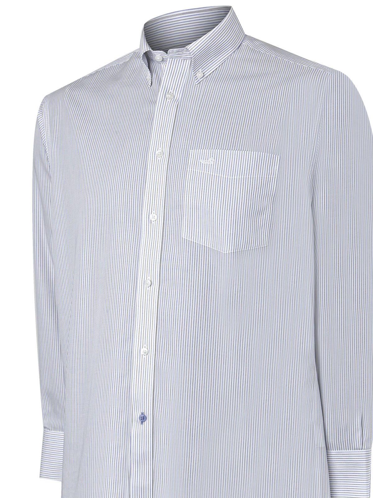 Camisa Libre de Arrugas Gris WF Hombre -4
