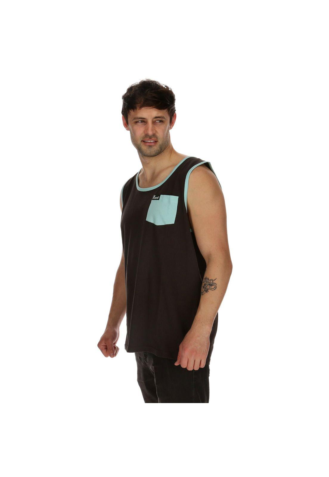 Polera S/M Hombre Easy Tank  Negro 7Veinte-1