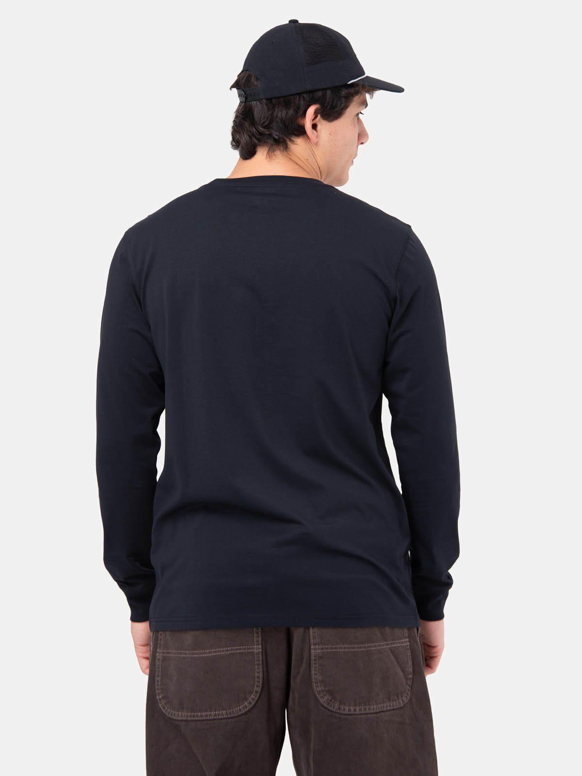 Polera M/L Hombre BRTN Gris Oscuro  -1