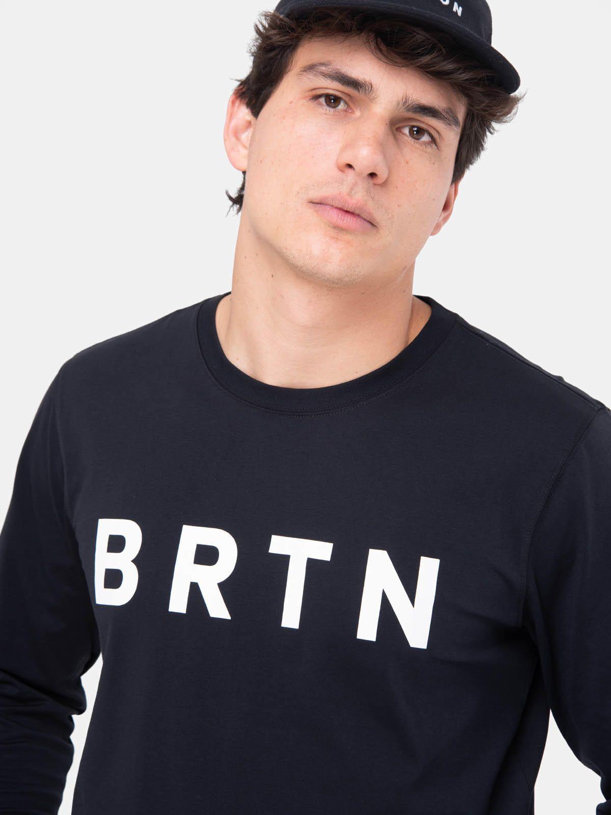 Polera M/L Hombre BRTN Gris Oscuro  -3