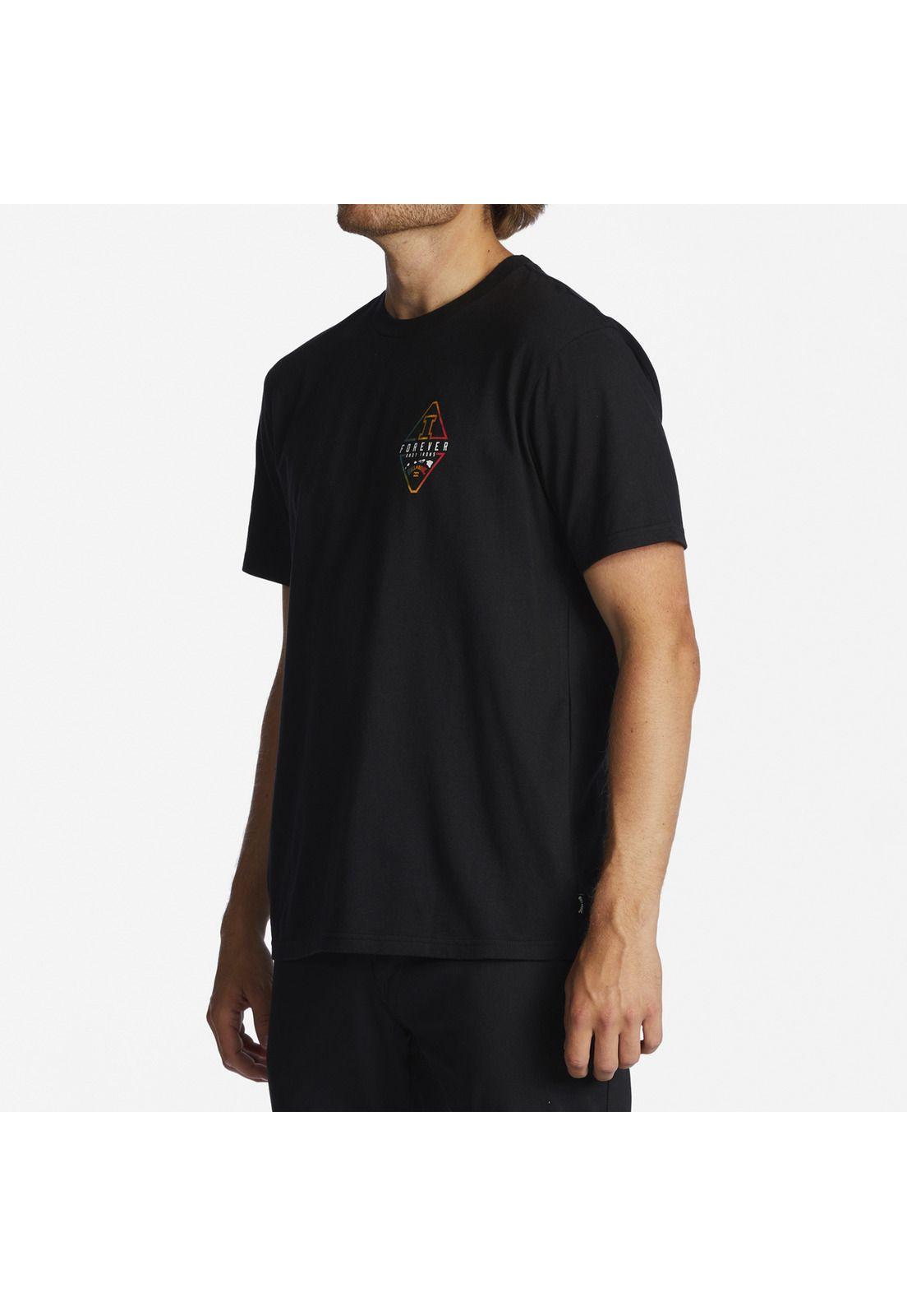 Polera M/C Hombre Ai Diamond Negro-1
