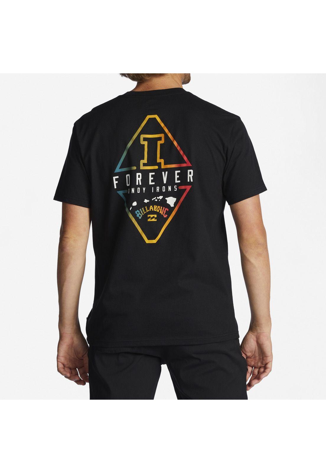 Polera M/C Hombre Ai Diamond Negro-2