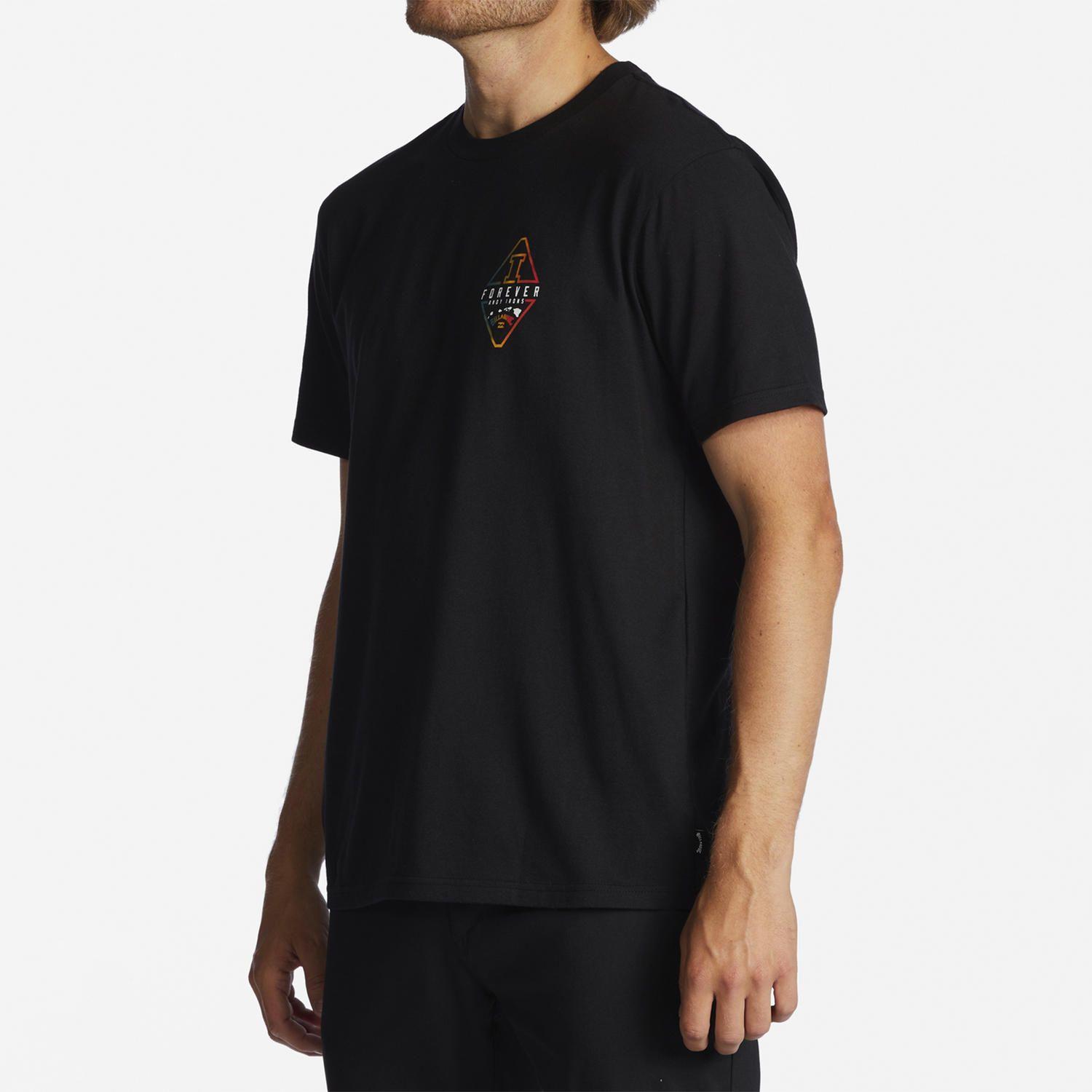 Polera M/C Hombre Ai Diamond Negro-1