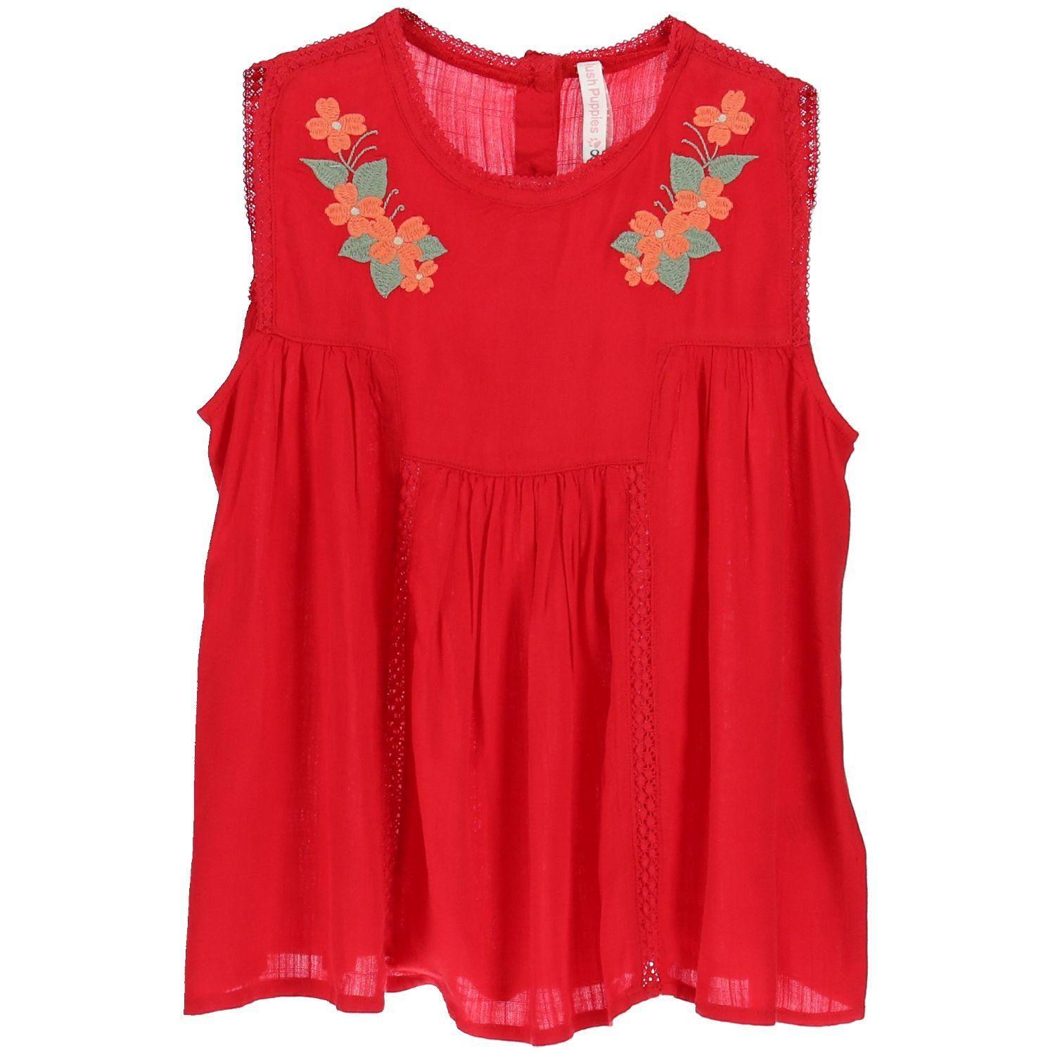 Blusa Viscosa Blexicano Rojo-0