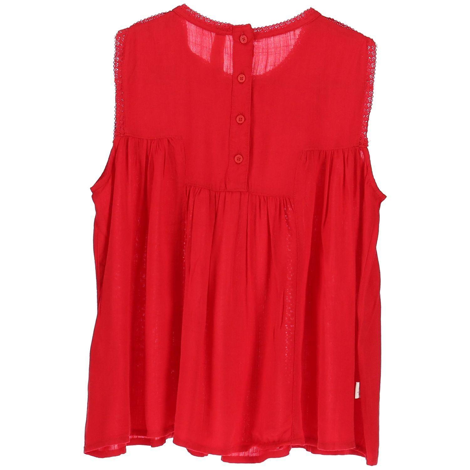 Blusa Viscosa Blexicano Rojo-1
