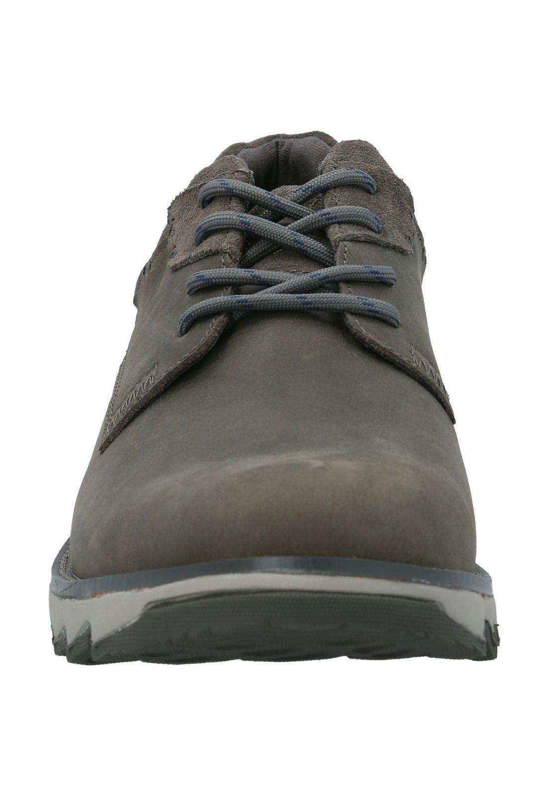 Zapato Cuero Hombre Banff Gris-2