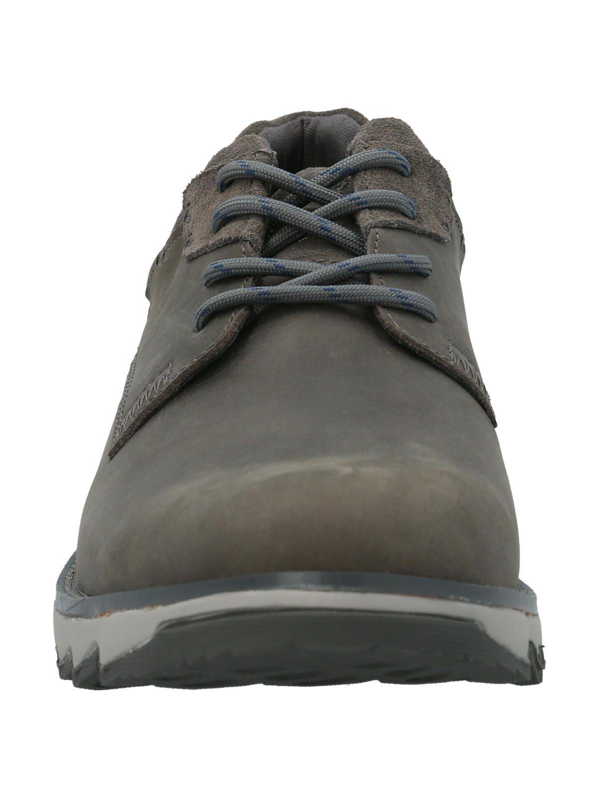 Zapato Cuero Hombre Banff Gris-2