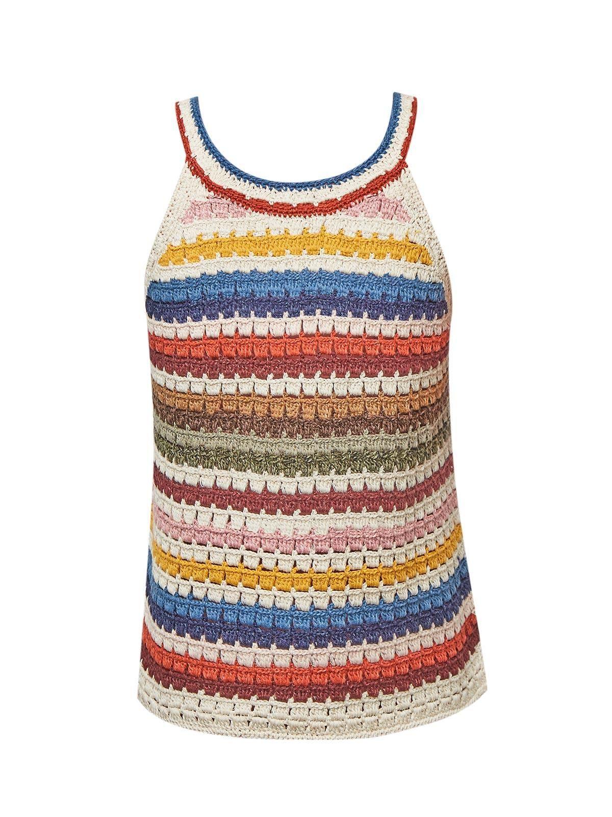 Polera Algodón Orgánico Mujer Mar Arena -1