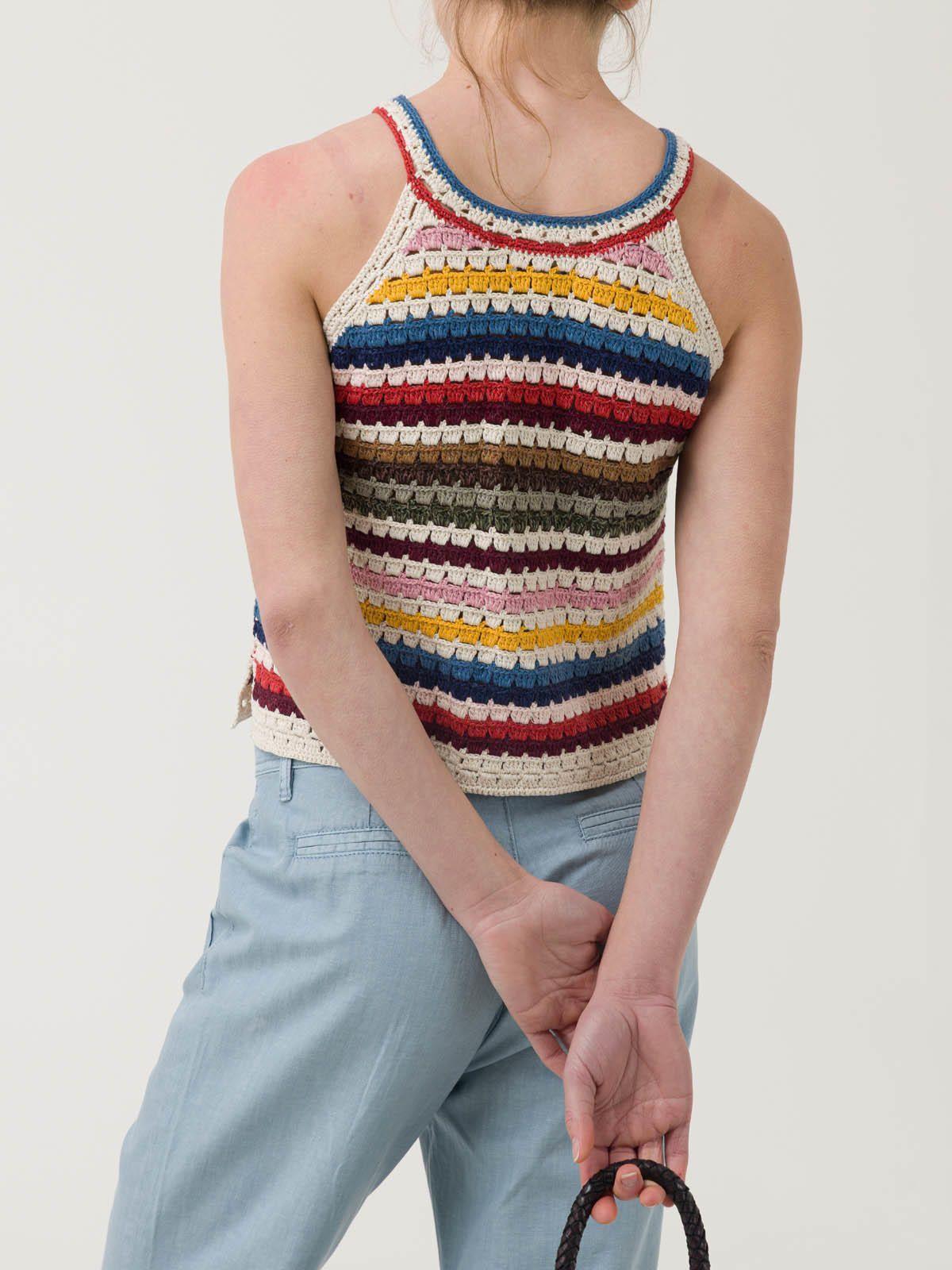Polera Algodón Orgánico Mujer Mar Arena -5