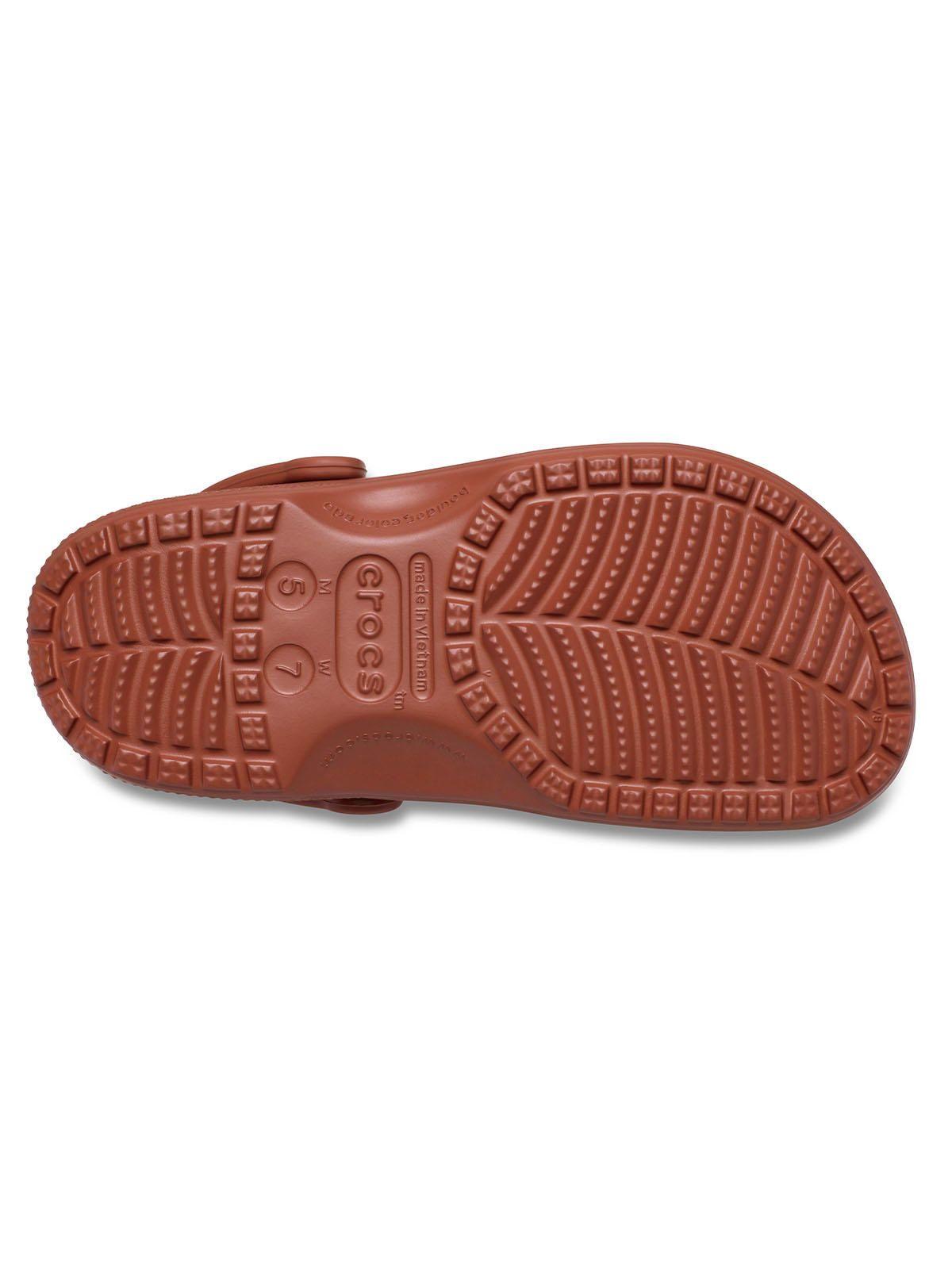 Zueco Crocs Hombre Classic Clog Café Madera-4