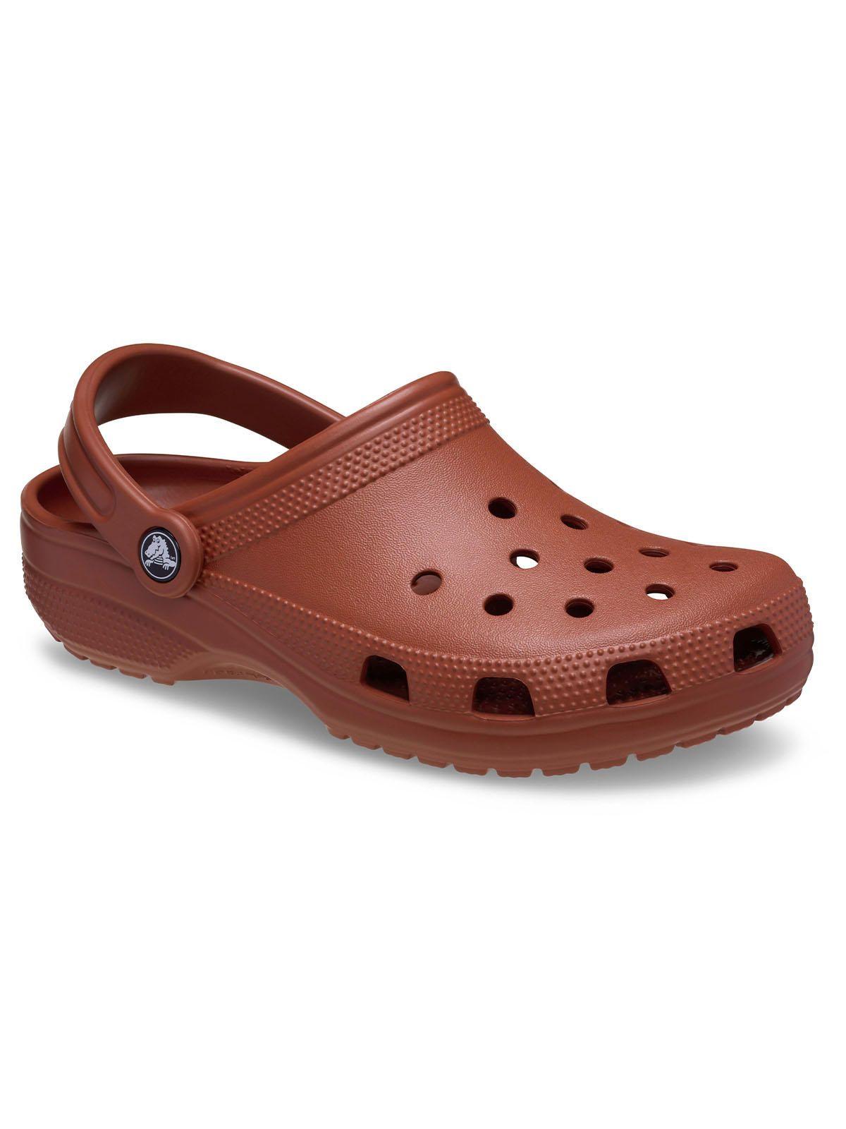 Zueco Crocs Hombre Classic Clog Café Madera-5