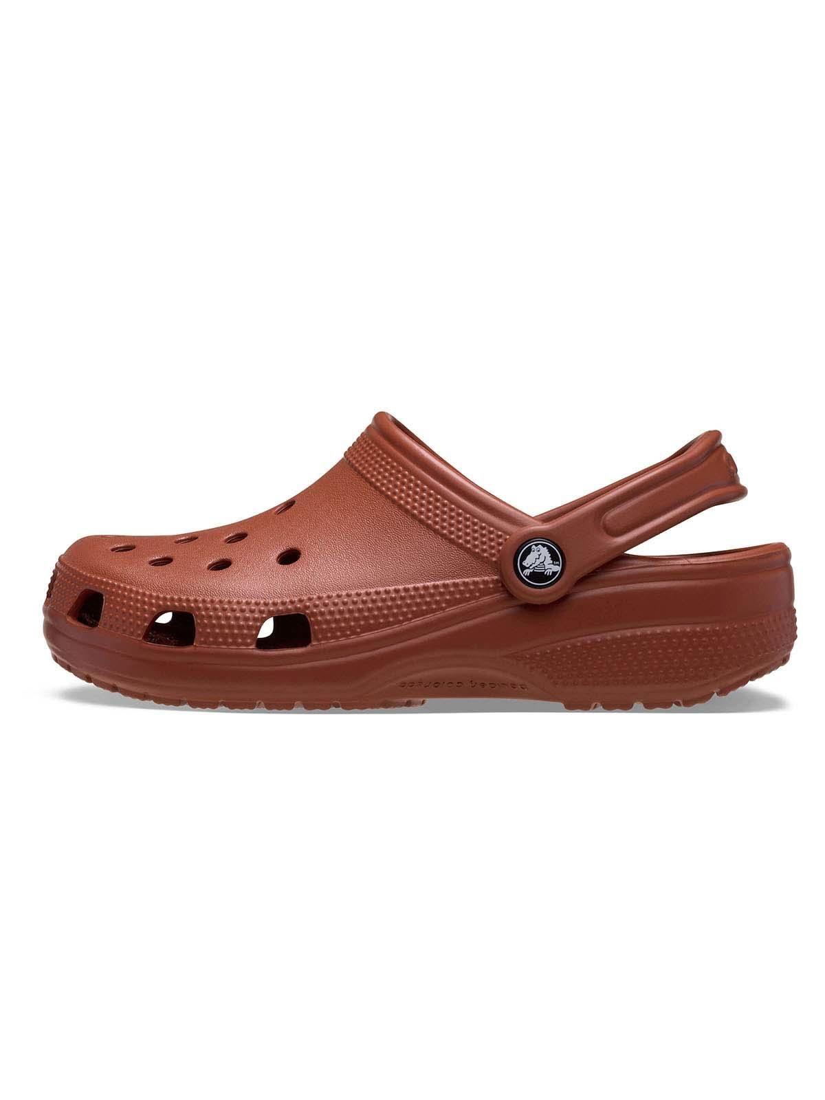 Zueco Crocs Hombre Classic Clog Café Madera-7