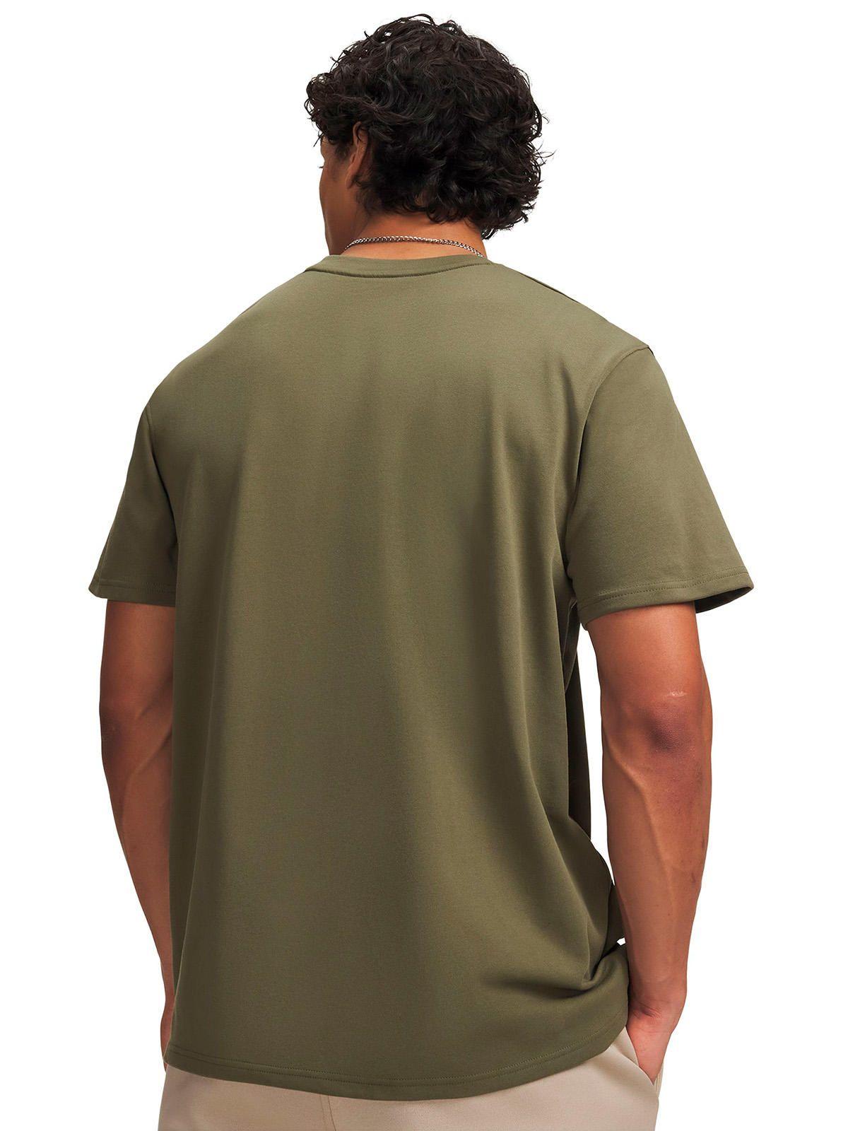 Polera Logo Heavyweight verde Hombre-1