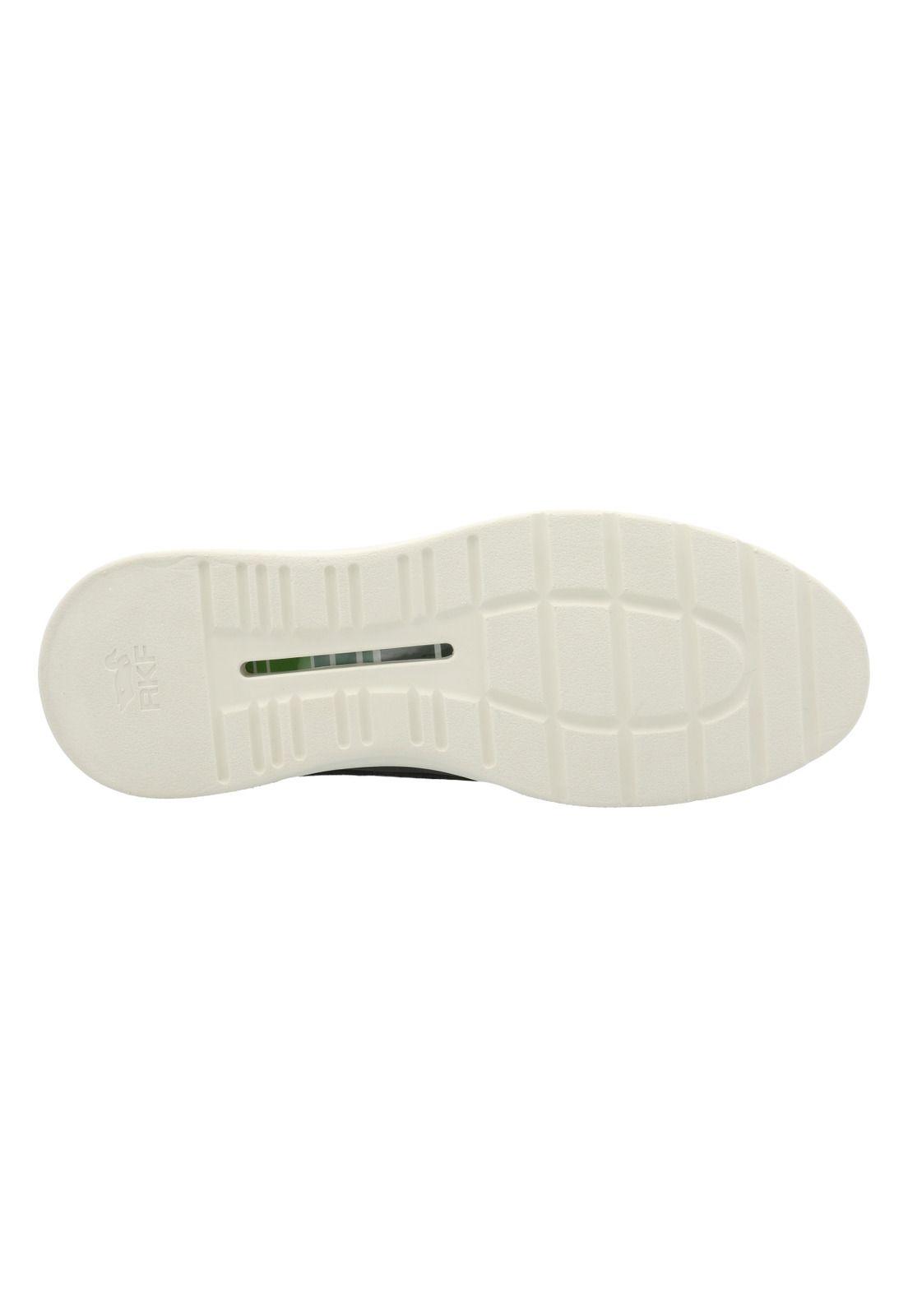 Mocasín Cuero Hombre Gaston Gris -7