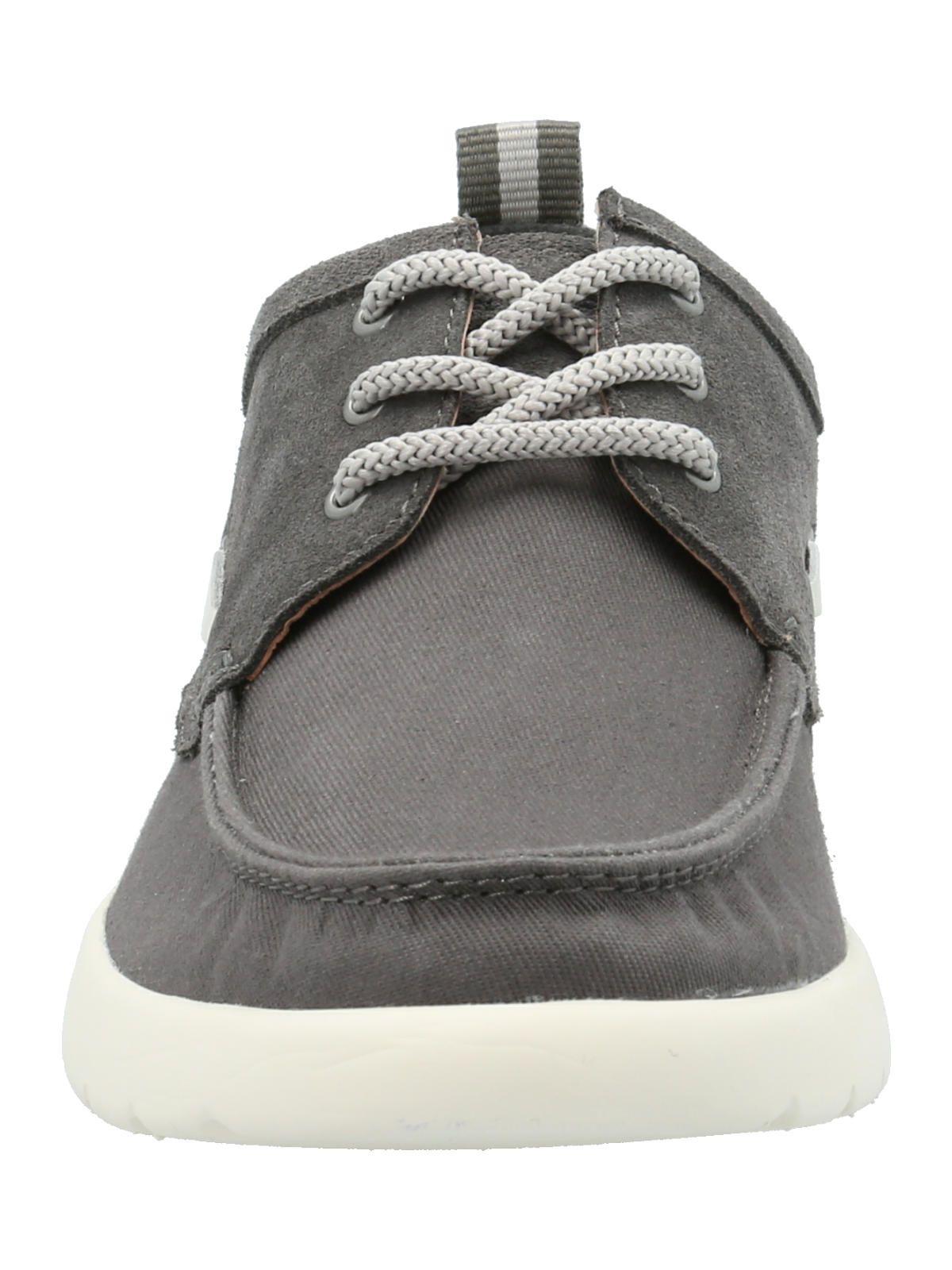 Mocasín Cuero Hombre Gaston Gris -3