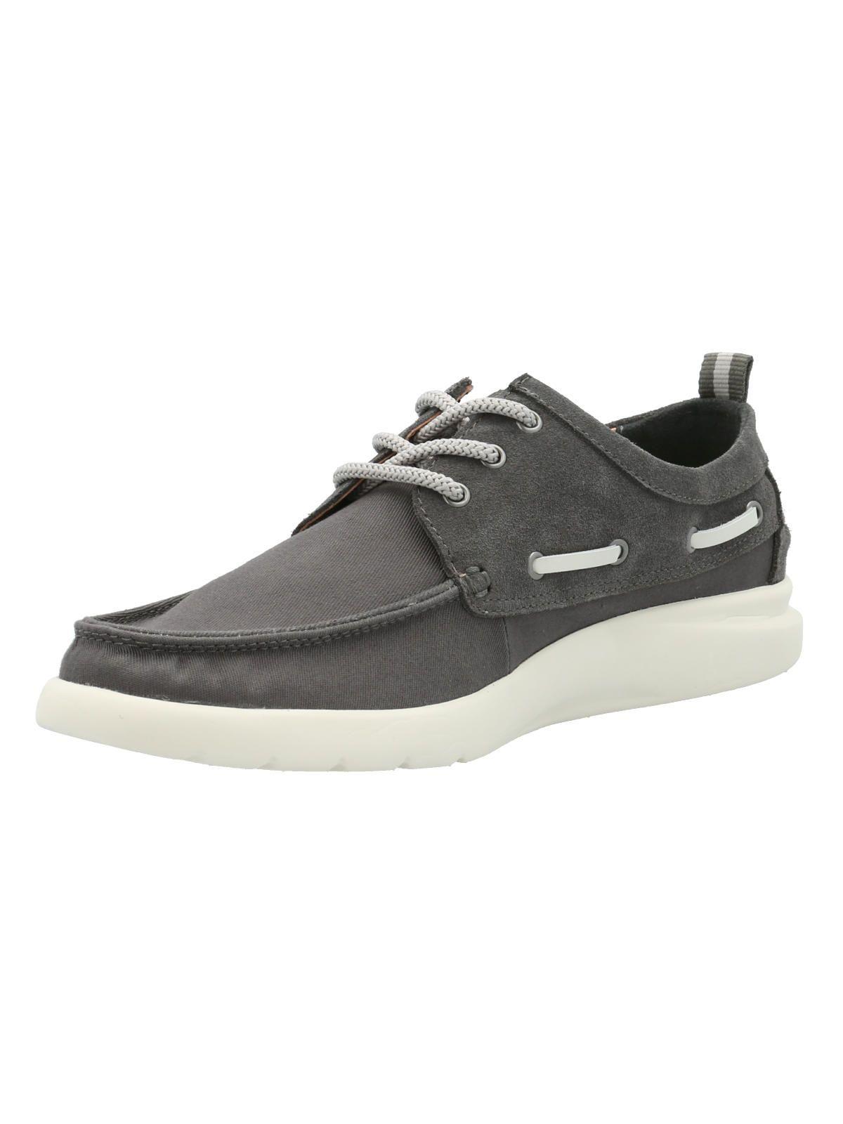 Mocasín Cuero Hombre Gaston Gris -4