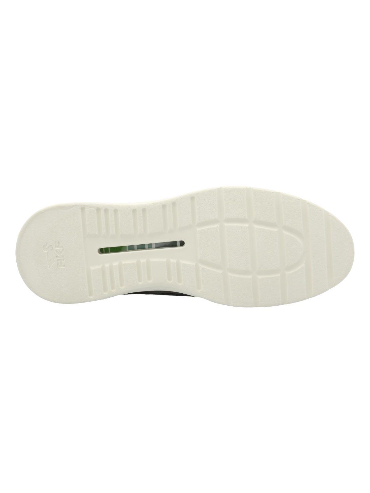 Mocasín Cuero Hombre Gaston Gris -7