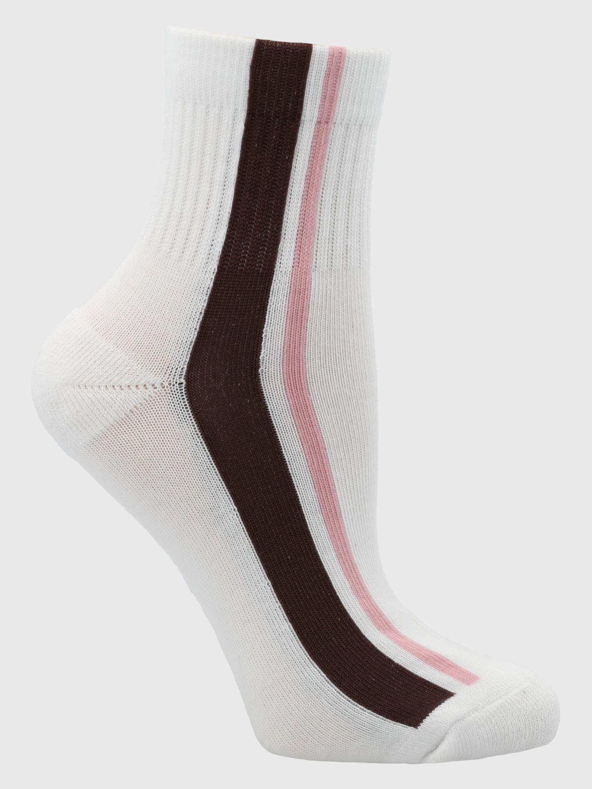Calcetines 2 Pack Lia Wine/White-2