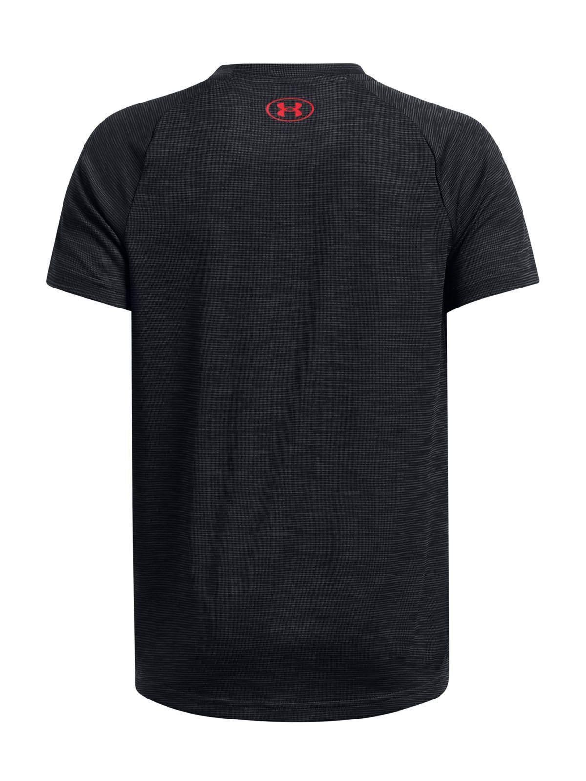 Polera manga corta Tech niño Negro-1