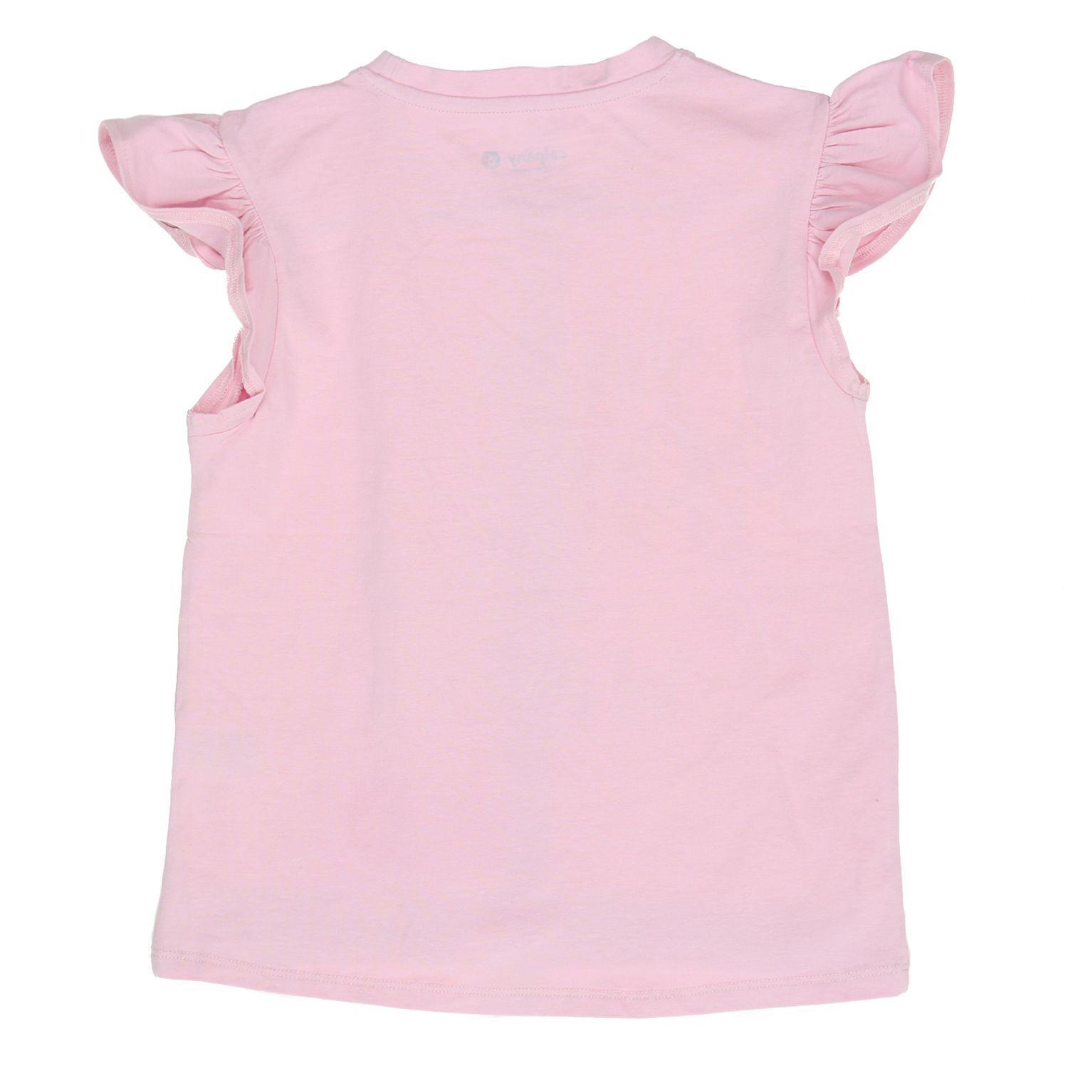 Polera M/C Niña Change The World Rosado-1