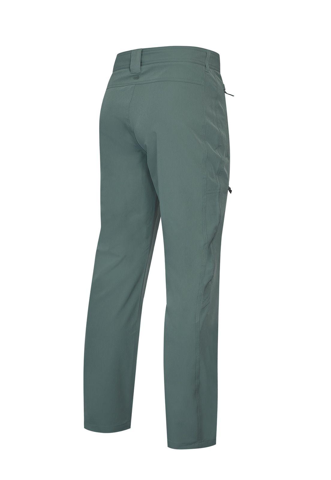 Pantalón Fibras Recicladas Hombre Hike Verde-1
