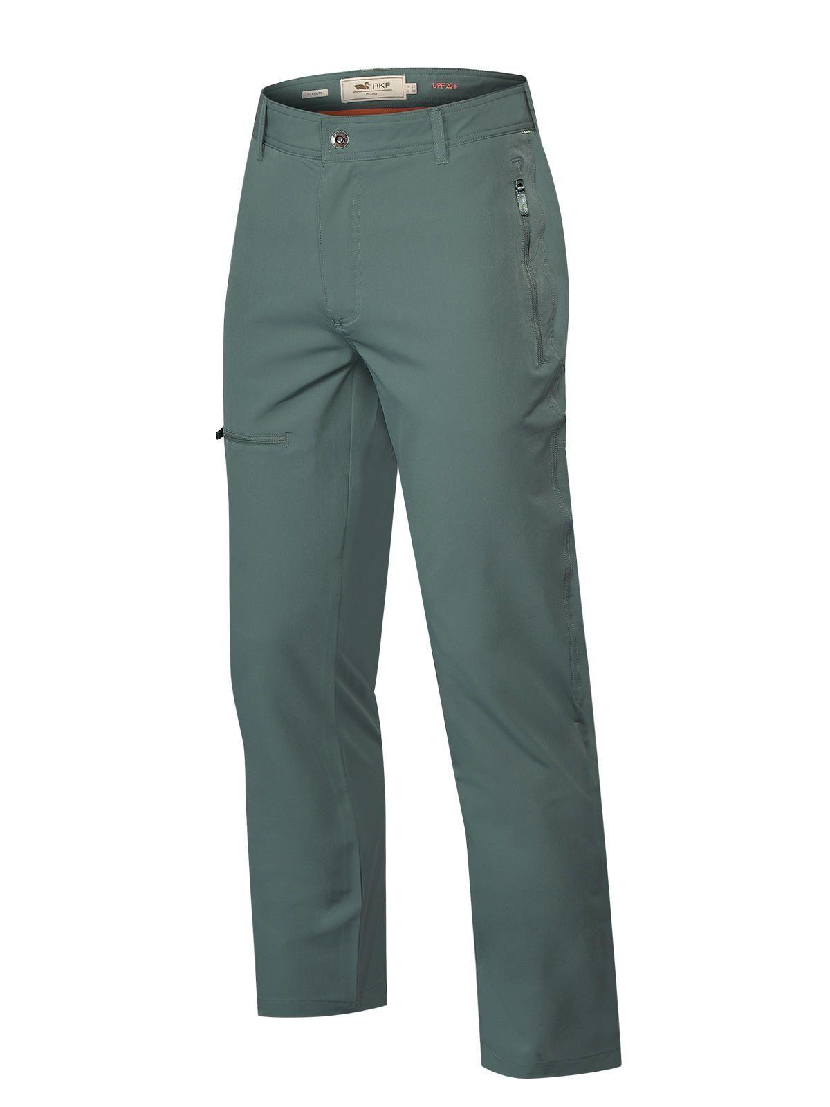 Pantalón Fibras Recicladas Hombre Hike Verde-0