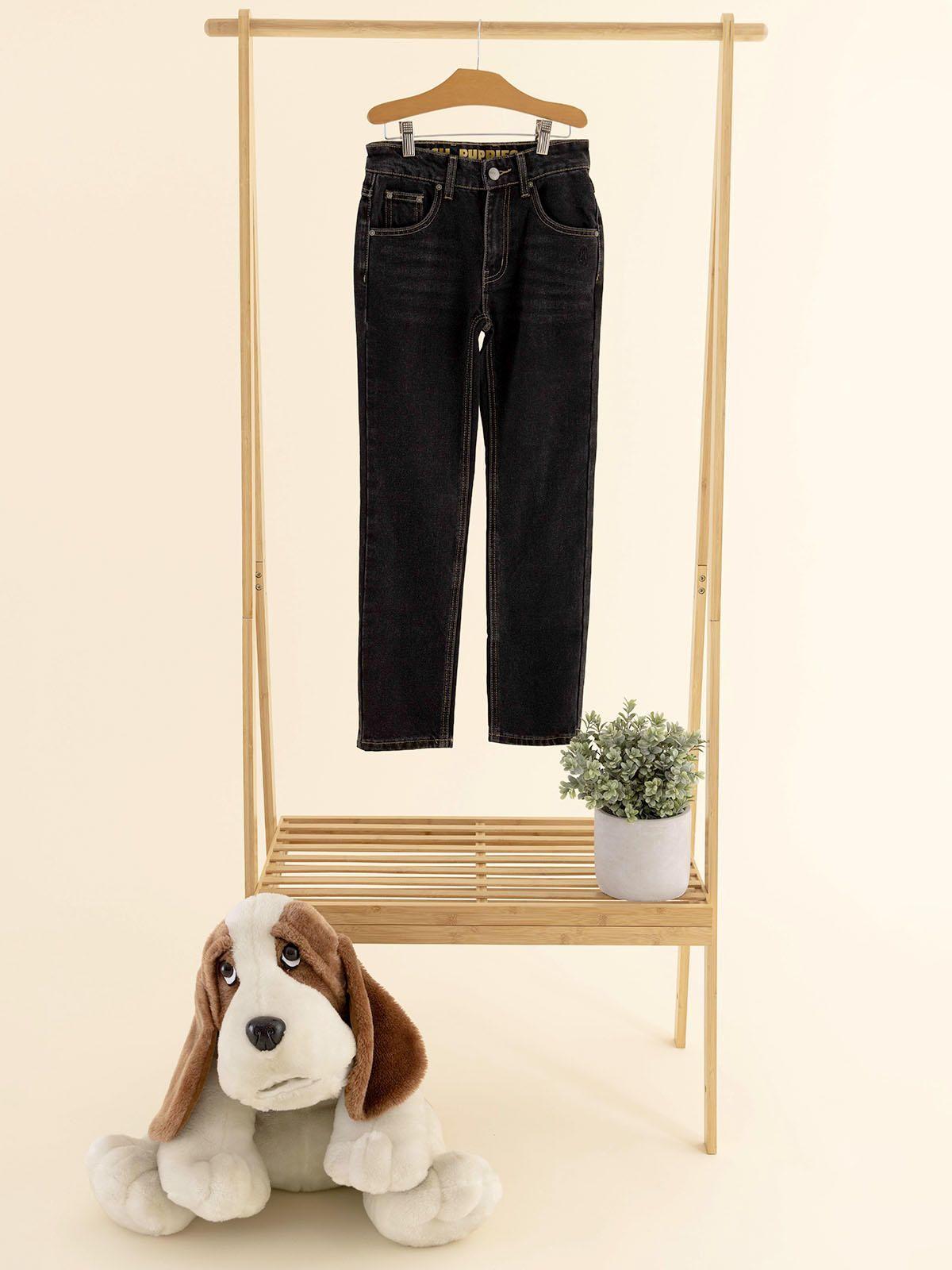 Jeans London Niño Negro-1