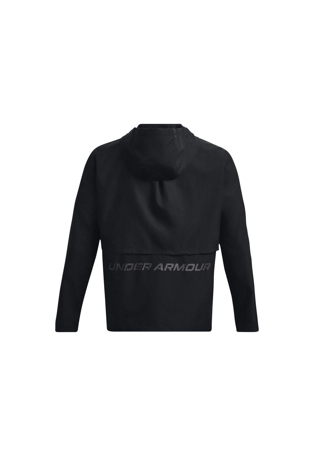 Chaqueta Training Con Capucha Storm Run Negro Hombre-1