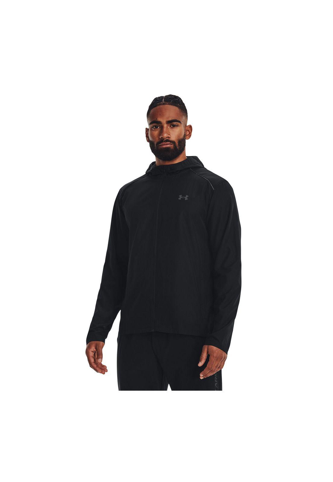 Chaqueta Training Con Capucha Storm Run Negro Hombre-3