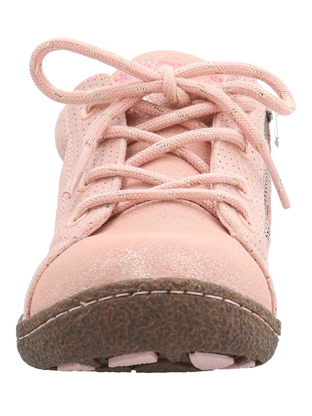 Zapatilla Cuero Hervey Niña Rosado-3