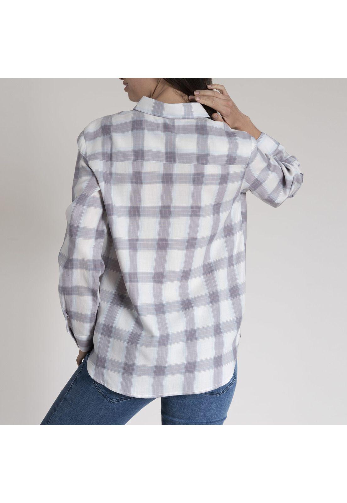 Blusa Mujer Clara Viscosa Beige-3