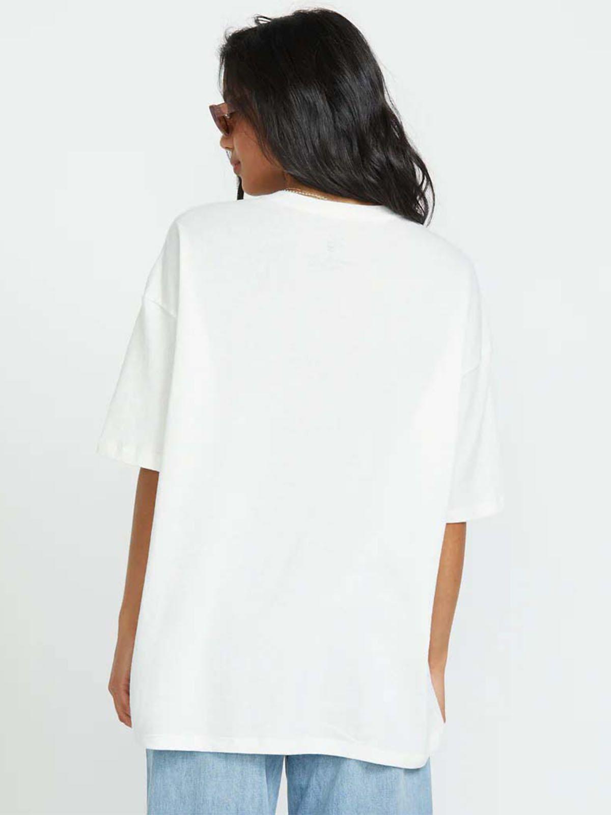 Polera Manga Corta Mujer High On Life Blanca Billabong-1