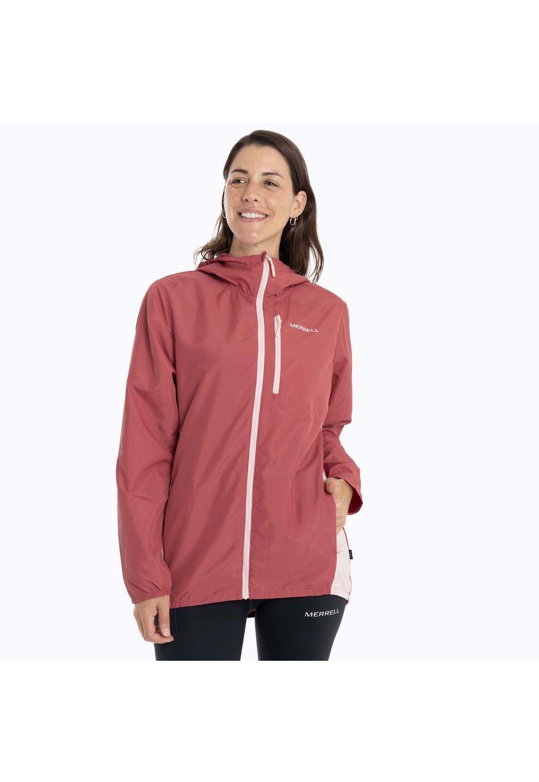 Cortaviento Mujer Okanogan Burdeo Merrell-0