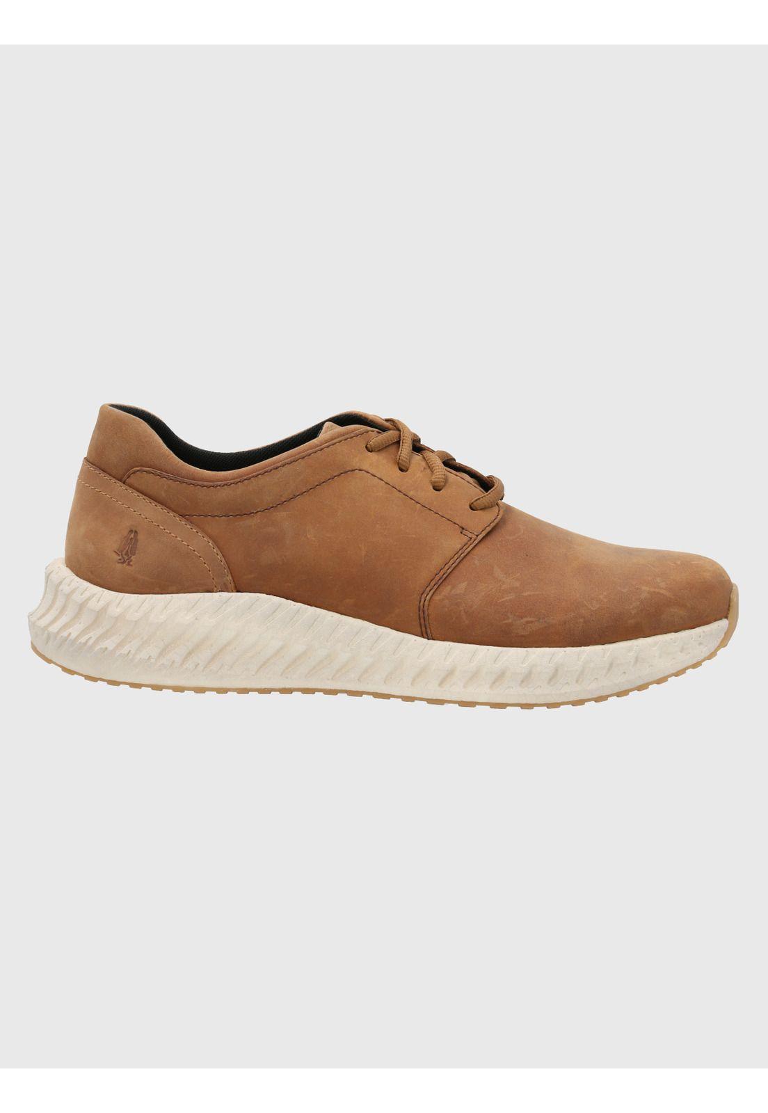 Zapatilla Cuero Hombre Spinal Discover Café-1
